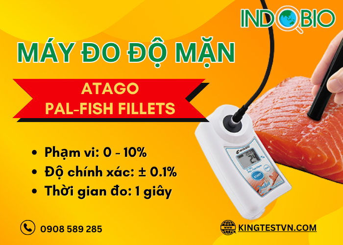 Máy đo độ mặn trong cá Atago PAL-Fish Fillets